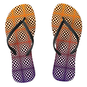 Chanclas Cuadrados abstractos 3