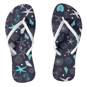 Chanclas Cubierta marina