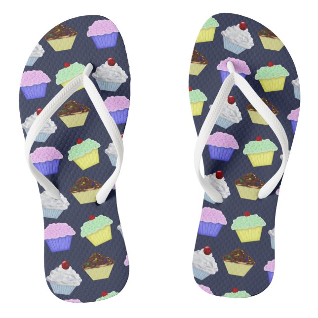 Chanclas Cupcakes Flip Flops (Plantilla)
