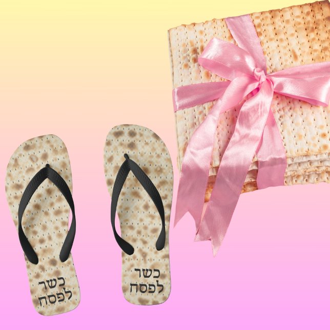 Chanclas Curioso Matzah Hebrew Kosher para la Pascua (Subido por el creador)