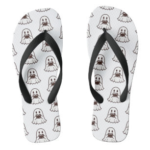 Chanclas Cute Fotógrafo de Fantasmas de Halloween