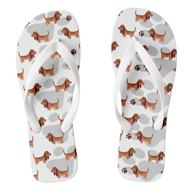 Chanclas Dachshund (Plantilla)