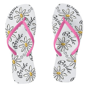 Chanclas Daisy Floral Bride