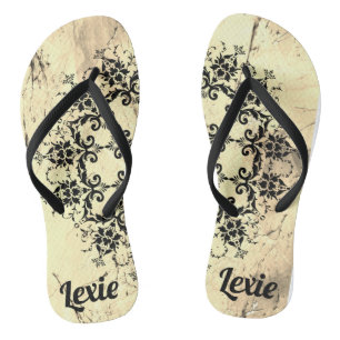 Chanclas Damasco personalizado de estilo