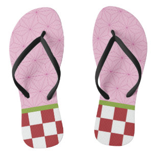 Chanclas Damon Slayer Nezuko Kamado Pareja de Flip Flops