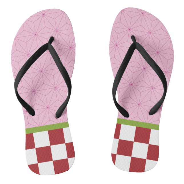 Chanclas Damon Slayer Nezuko Kamado Pareja de Flip Flops (Plantilla)