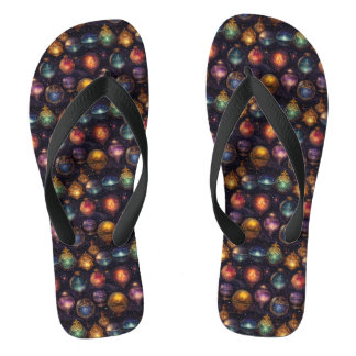 Chanclas de adornos de Navidad