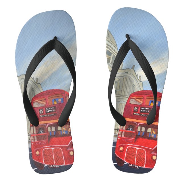 Chanclas de autobús de Londres  (Plantilla)