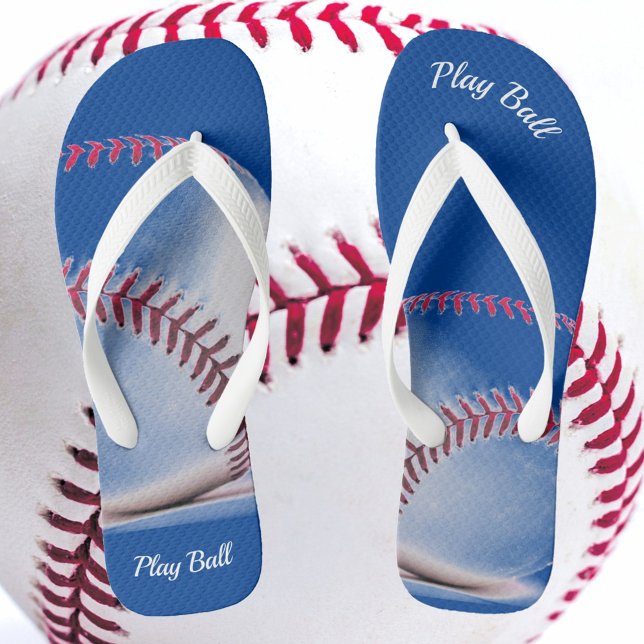Chanclas de béisbol Rojo Blanco y Azul (Subido por el creador)