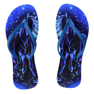 Chanclas de Caballo Corriendo