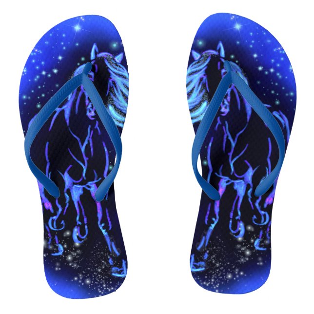 Chanclas de Caballo Corriendo (Plantilla)