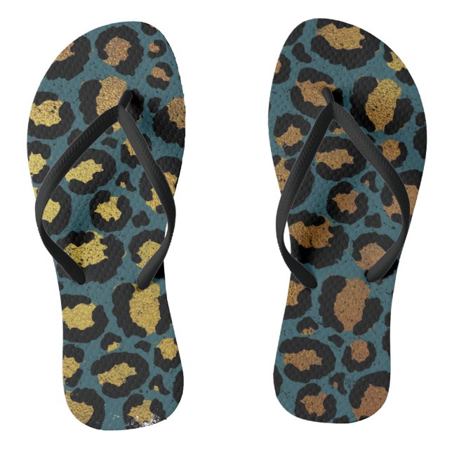 Chanclas de estampado animal (Plantilla)