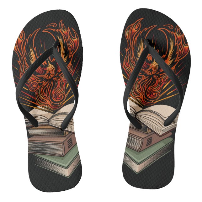 Chanclas De Los Libros (Plantilla)
