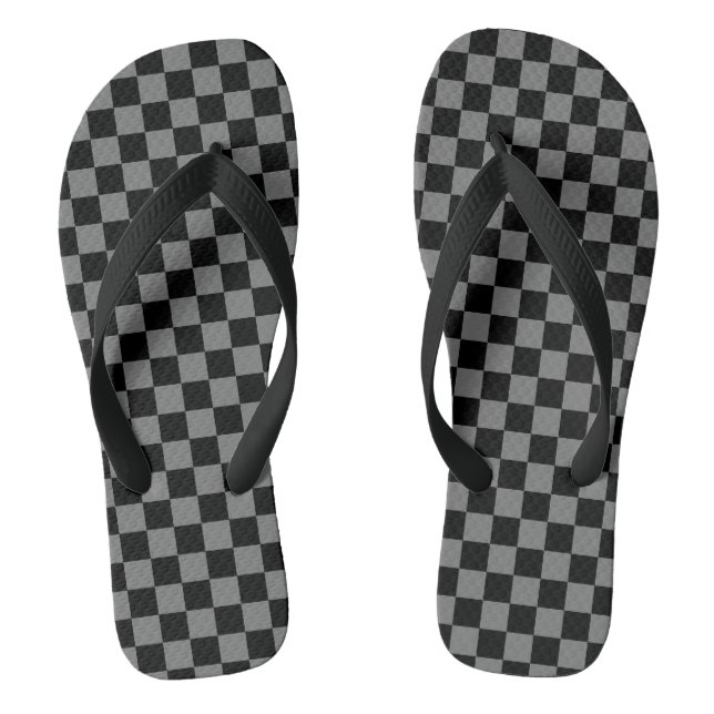 Chanclas de lujo personalizadas grises/negras a cu (Plantilla)