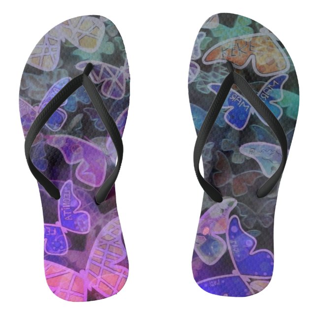 Chanclas de Mariposa (Plantilla)