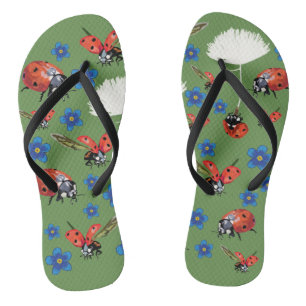 Chanclas de mariquitas