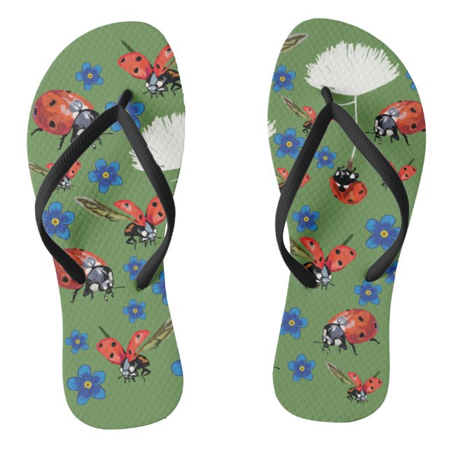 Chanclas de mariquitas (Plantilla)
