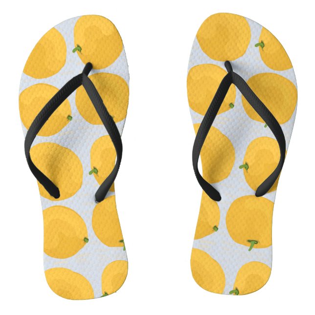Chanclas de Naranja Mandarina (Plantilla)