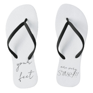 Chanclas de pies apestosos
