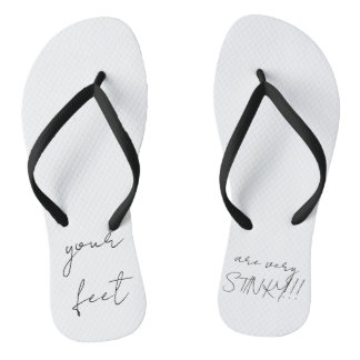 Chanclas de pies apestosos