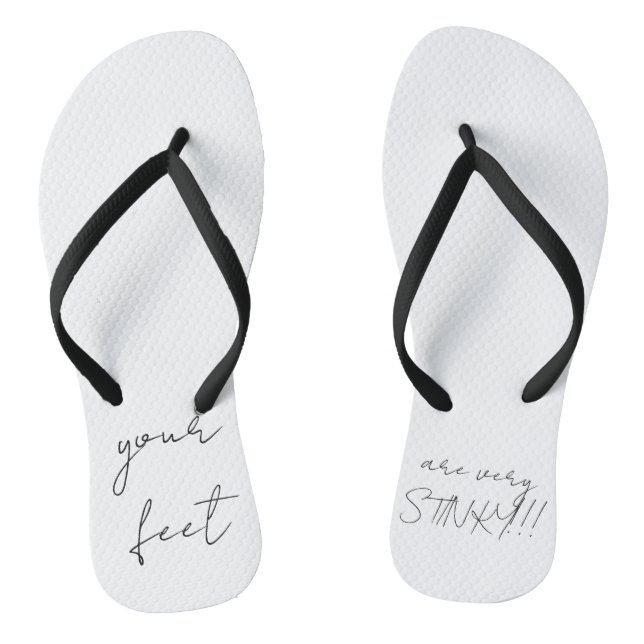 Chanclas de pies apestosos (Plantilla)