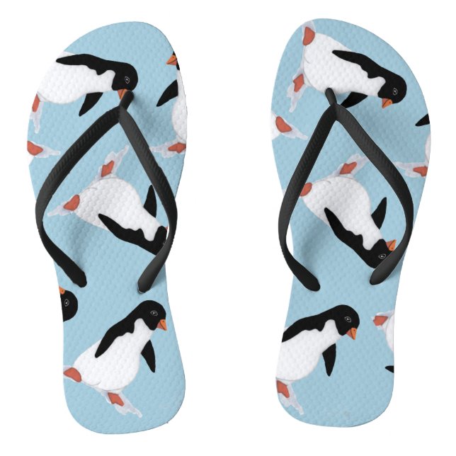 Chanclas de Pingüinos (Plantilla)