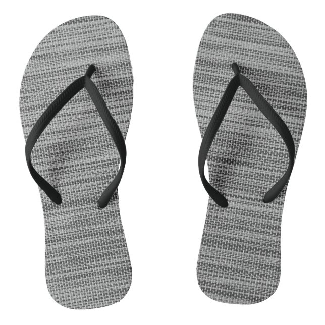 Chanclas de tela de falso gris (Plantilla)