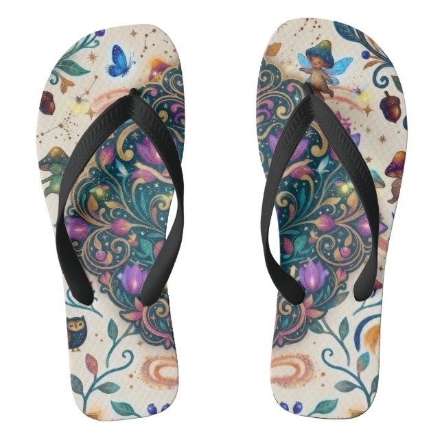 Chanclas decore de schimeria (Plantilla)