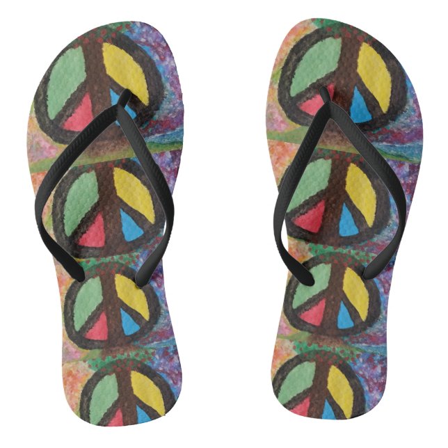 Chanclas del Árbol de la Paz (Plantilla)