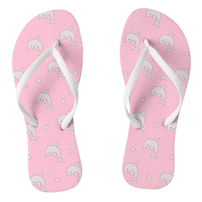 Chanclas Delfines grises Flip Flops (Plantilla)