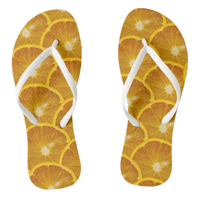 CHANCLAS DELICIOSO NARANJA SLICE (Plantilla)