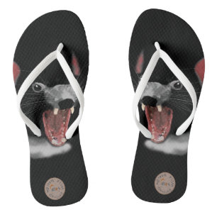 Chanclas Demonio de Tasmania por Chrissy Wild