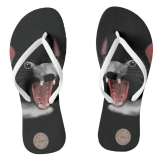 Chanclas Demonio de Tasmania por Chrissy Wild