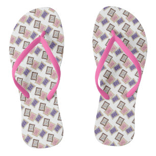Chanclas Desayuno rosa morado Tostadora Pasta comida chatar