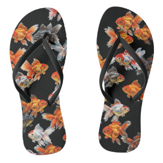 Chanclas Desfile de peces dorados