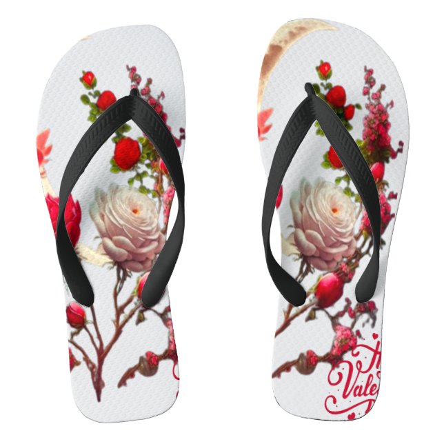 Chanclas Día de la rosa  (Plantilla)