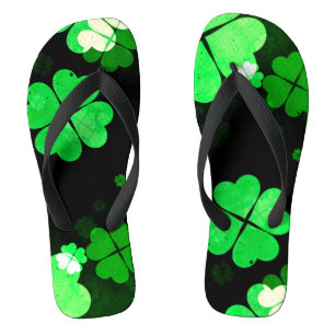Chanclas Día de Shamrock St. Patrick