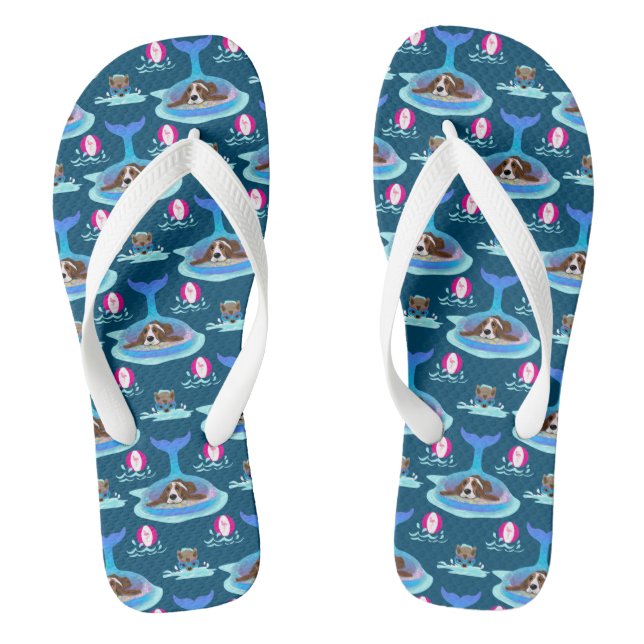 Chanclas Días De Perro De Verano (Plantilla)