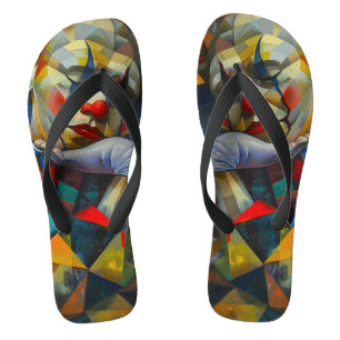 Chanclas dibujo realista