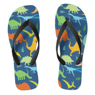 Chanclas Dinosaurios coloridos