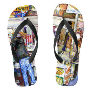 Chanclas Dios del Hot Dog, Ciudad de Nueva York