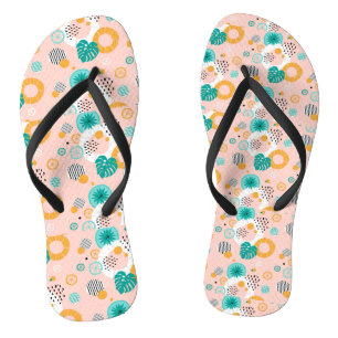 Chanclas Diseño de arte de verano