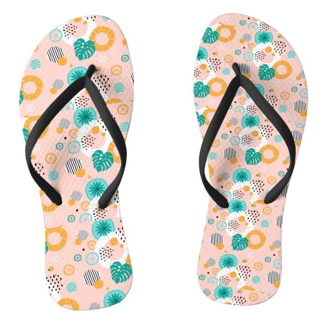 Chanclas Diseño de arte de verano (Plantilla)