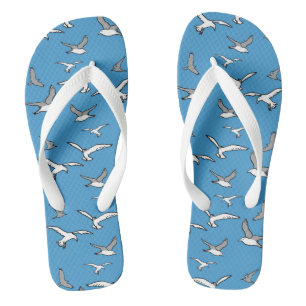 Chanclas Diseño de aves voladoras