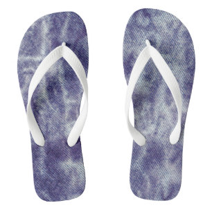Chanclas Diseño de Denim Lavado #6 @ Emporio Moffa
