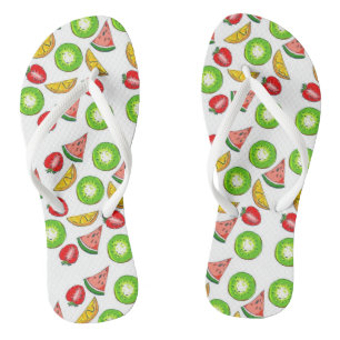 Chanclas Diseño de frutas en verano Flip Flops