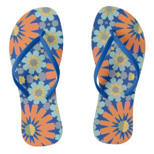 Chanclas Diseño de mosaicos marroquíes