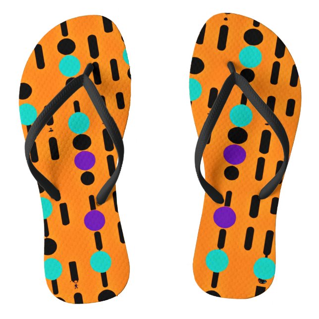 Chanclas Diseño de Patrón Abstracto Elegante (Plantilla)