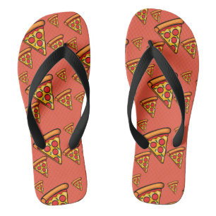 Chanclas Diseño de Viernes Pizza - Flip Flops para adultos,