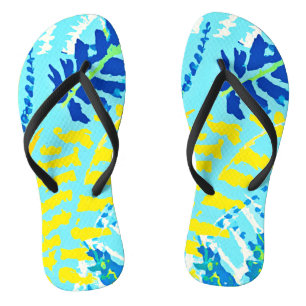 Chanclas Diseño Floral Vibrante
